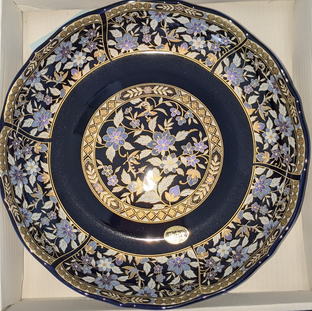 SOLD Utsuwa-No-Yakata Japan Art Tableware Cobalt